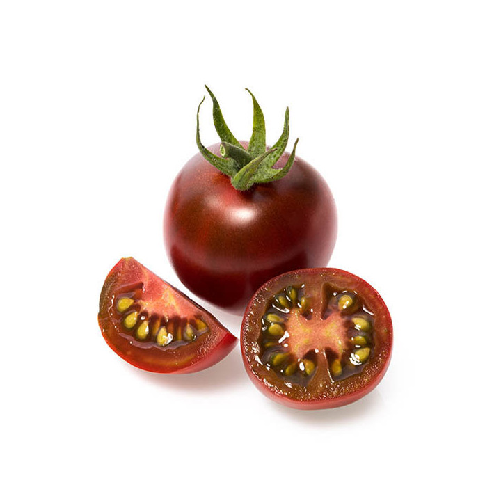 Tomate Cerise Noire Black Cherry - Variété Originale Cultivée par les Élèves