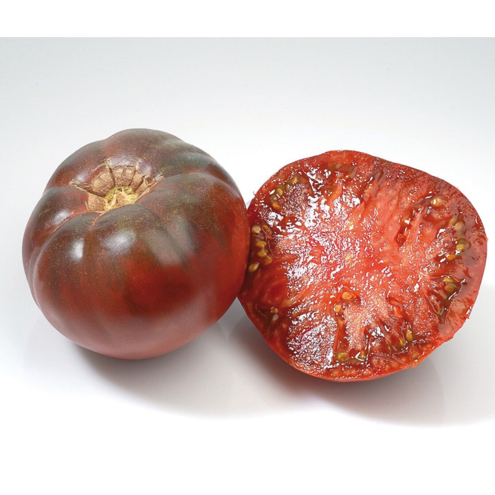 Tomate Noire de Crimée - Variété Originale Cultivée par les Élèves